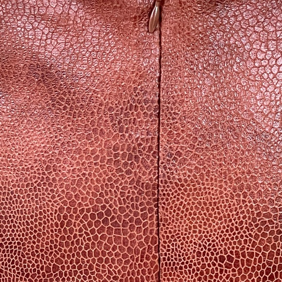 Chicos, faux brown leather, reptile pattern, size 0.5 - Picture 7 of 11